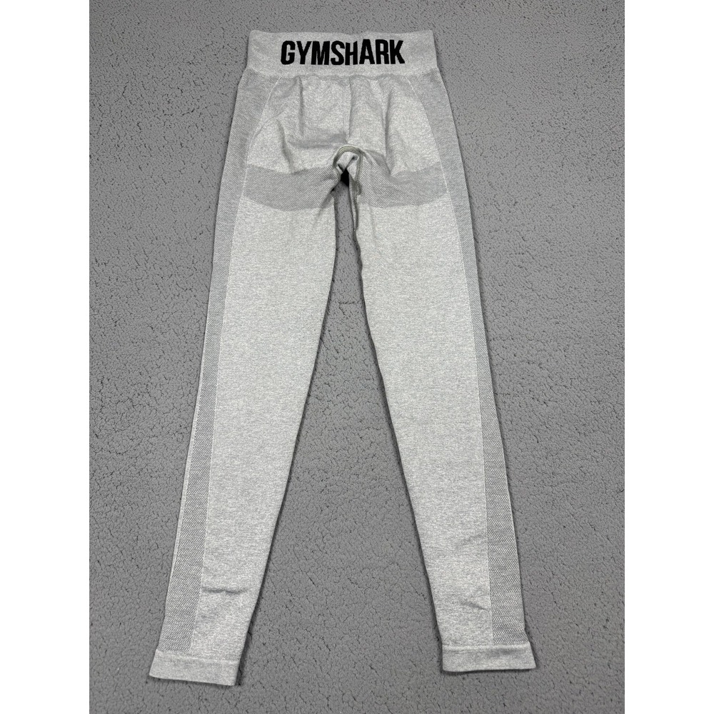 Gymshark Leggings Womens Small Gray Seamless High Waist‎ Compression Athletic